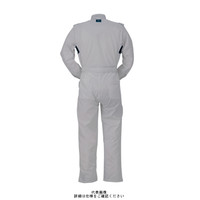 ヤマタカ 夏ツナギ服 ライトグレー 6L 758ー7ー6L 1枚（直送品）