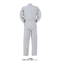 ヤマタカ 夏ツナギ服 ライトグレー S 671ー7ーS 1枚（直送品）
