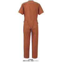 ヤマタカ 半袖夏ツナギ服 オレンジ M 311ー33ーM 1枚（直送品）