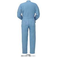 ヤマタカ 綿夏ツナギ服 ライトブルー LL 701ー6ーLL 1枚（直送品）