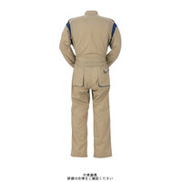 ヤマタカ 夏ツナギ服 アースグリーン BLL 9990ー4ーBLL 1枚（直送品）