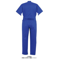 ヤマタカ 半袖夏ツナギ服 ブルー 3L 114ー1ー3L 1枚（直送品）