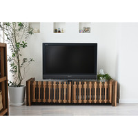 B.Bファニシング FOREST（フォレスト） テレビ台 ウォールナットブラウン 幅1245×奥行405×高さ350mm FOTB-124WB 1台（直送品）