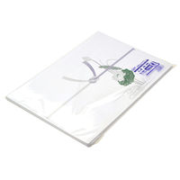 ササガワ OA対応のし紙(熨斗紙) 半紙判 蓮 京 2-225 1セット(1冊(100枚入)×5)