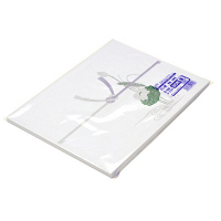 ササガワ OA対応のし紙(熨斗紙) B5判 蓮 京 2-228 1セット(1冊(100枚)×5)