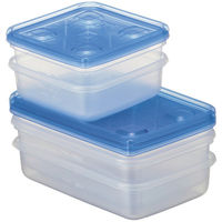 業務用ジップロックコンテナー 正方形 1100ml　 旭化成ホームプロダクツ      1箱（10個入）（わけあり品）