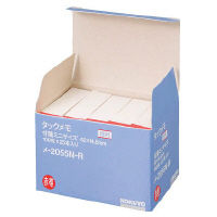 コクヨ（KOKUYO） タックメモ お徳用 ふせん 52×14.5 赤帯 メ-2055N-R 1セット（12500枚：2500枚入×5箱）（直送品）