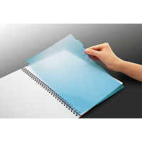 コクヨ　ツインリングノート＜エッジタイトル＞　６号　罫幅６ｍｍ５０枚　ＰＰ仕切り付き　1セット（1000枚：50枚入×20冊）　（直送品）