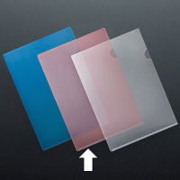 コクヨ（KOKUYO） クリヤーホルダー（ストロングタイプ） A4 ピンク フ-TS750P 1セット（50枚）（直送品）