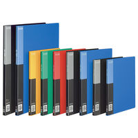 コクヨ クリヤーブック＜ベーシック＞ 固定式　横入 サイドスロー　A3タテ　20枚ポケット　黒　ブラック ラ-B223D  1セット（4冊）