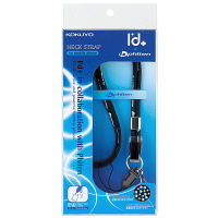 コクヨ　ネックストラップ　＜Ｉｄウィズファイテン＞黒　ナフーFL1D　1本　（直送品）