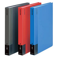 コクヨ クリヤーブック固定式 A4縦 60枚ポケット 青 ラ-585B 1セット（2冊）