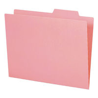 コクヨ 個別フォルダー 再生紙70% A4 ピンク 10冊 A4-RIFN-P 1セット(100冊:10冊入×10パック)