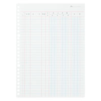 コクヨ 三色刷りルーズリーフ B5 仕入日記帳 100枚入 リ-112 1セット(3冊)