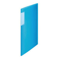 コクヨ（KOKUYO） クリヤーブック＜ノビータ＞ 固定式 A4縦 20ポケット ライトブルー ラ-N20LB 1セット（10冊）（直送品）