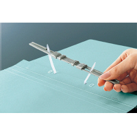 コクヨ ソフトカラーファイル B5S タテ うす青 2穴 フ-2-5 1セット（60冊）（直送品）