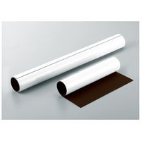 コクヨ マグネットシート ホワイトボードタイプ 大判 250×400mm 白 ツヤあり マク-302-1W 1セット（12枚）