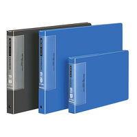 コクヨ クリヤーブック<ウェーブカット>替紙式 ラ-T728B 1セット(4冊)