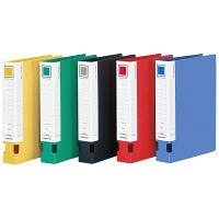 コクヨ チューブファイル 両開き パイプ式ファイル Vツイン A4-S とじ厚40mm 背幅54mm 緑 フ-VT640NG 1セット（4冊）（直送品）