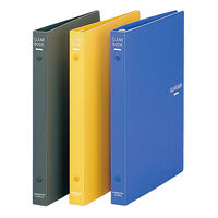 コクヨ　クリヤーブック（替紙式）　B5タテ　26穴 18ポケット　青　ブルー　ラ-321B  1セット（10冊）