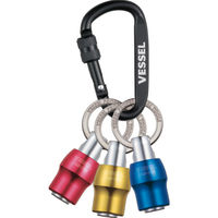 ベッセル クイックキャッチャー レッド・ブルー・イエロー QB-K3C 1セット(3個組)