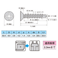 ヤマヒロ ステンレス(SUS410) ジャックポイント 皿 4.0×30 SFJ30 1箱(700本入)（直送品）