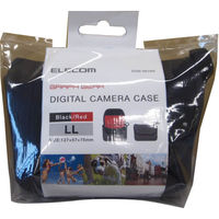 エレコム デジカメケース/ネオプレンLLサイズ/ブラック DGB-061BK 1個