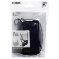 エレコム デジカメケース/ネオプレン/Mサイズ/ブルー DGB-062BUD 1個