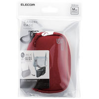 エレコム デジカメケース/ネオプレン/Mサイズ/レッド DGB-062RD 1個