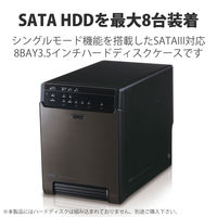 HDD (ハードディスク) ケース 3.5インチHDD USB3.0/eSATA 4ベイ LGB-4BNHEU3 ロジテック 1個