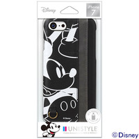 PGA iPhone8/7用 ハードケース ミッキーマウス/3ポケット PG-DCS174MKY（直送品）