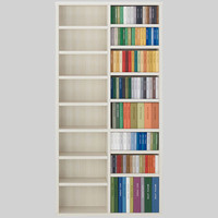 フナモコ JUST SHELF （ジャストシェルフ） ホワイトウッド 幅899×奥行221×高さ1800mm MBS-90T 1台（直送品）