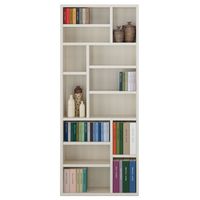 フナモコ RANDOM SHELF （ランダムシェルフ） ホワイトウッド 幅743×奥行221×高さ1800mm RBS-75T 1台（直送品）