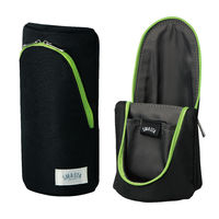 ソニック スマ・スタ 立つペンケース ブラック FD-7041-D 1個