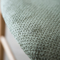 【車上渡し】AMOCC（アモック） ノストチェア ウォルナット無垢 グリーン CN502（WN）-GR901 1脚（直送品）