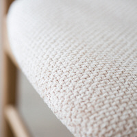 【車上渡し】AMOCC（アモック） ノストチェア ホワイトオークブラウン無垢 ベージュ CN502（WOB）-BG901 1脚（直送品）