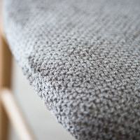 【車上渡し】AMOCC（アモック） ノストチェア ホワイトオーク無垢 モスグリーン CN502（WOL）-MG901 1脚（直送品）