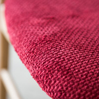 【車上渡し】AMOCC（アモック） ノストチェア ホワイトオーク無垢 レッド CN502（WOL）-RD901 1脚（直送品）