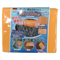 レックス 超強力 吸収クロス 4枚 SMC-L4 1個