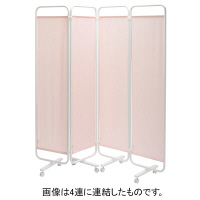 三和製作所 ジョイントスクリーン 幅45cmタイプ 3連 ピンク 00002264（直送品）