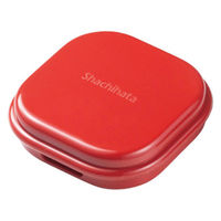 シヤチハタ 速乾シヤチハタ朱肉 コンパクトタイプ 30号 赤 MQC-30-2 1個