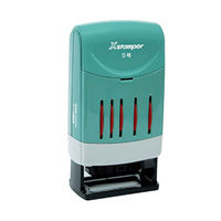 シヤチハタ 回転日付印 欧文日付 5号 赤 XNDB-5/H-R