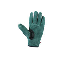 キタヤマ 牛床革オイル 黒当て付 背縫い M 3288-M（直送品）