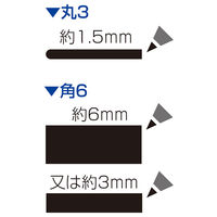 シヤチハタ 油性マーカーツイン 茶色 K-36Tチヤイロ 1本