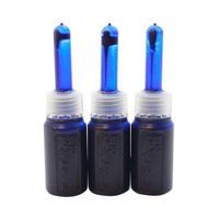 シヤチハタ 潤芯 ホワイトボードマーカー 補充インキ 青 KR-NDWアオ 1セット(3本)