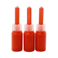 シヤチハタ 潤芯 ホワイトボードマーカー 補充インキ 赤 KR-NDWアカ 1セット(3本)