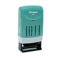 シヤチハタ 回転日付印 欧文日付 4号 藍 XNDB-4/H-B