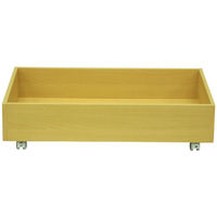 エイ・アイ・エス ベッド下収納BOX ナチュラル BSB-8020 NA 1個（直送品）