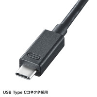 サンワサプライ USB TypeC カードリーダー ADR-3TCML37BK 1個（直送品）