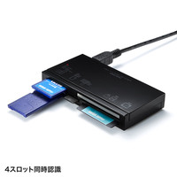 サンワサプライ USB2.0 カードリーダー ADR-ML18BKN 1個（直送品）